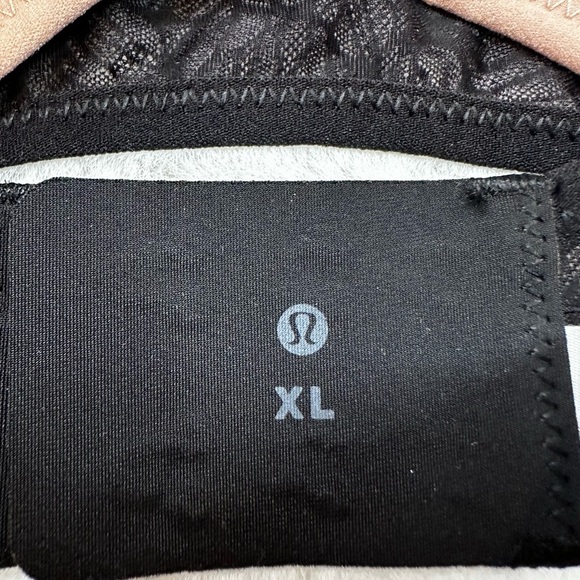 lululemon athletica Sheer Black Leaf Pattern Bralette-no tag but never been used - Picture 7 of 7